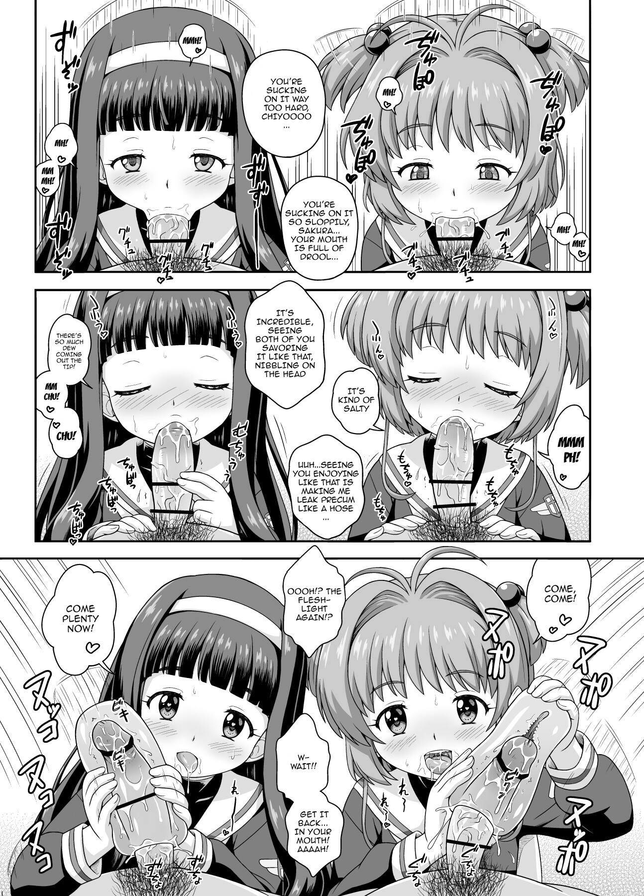 Hentai Manga Comic-Sakura-chan and Kanna-chan's Book-Read-9